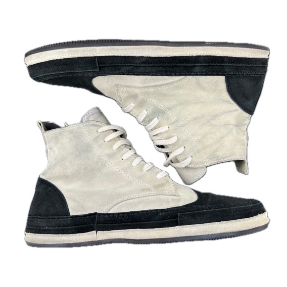ann demeulemeester Suede High Top Sneakers - Picture 4 of 12